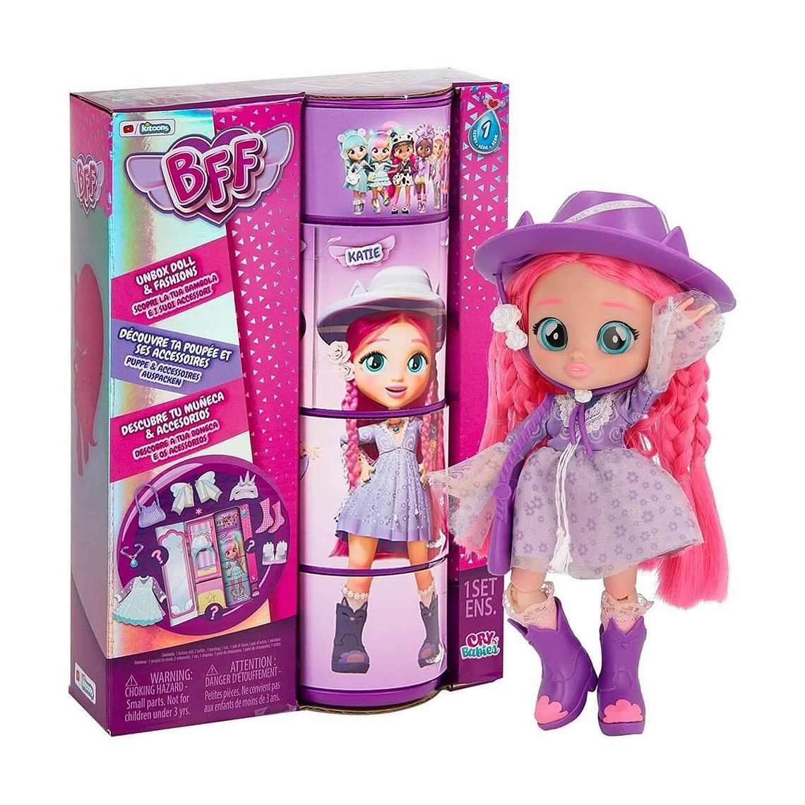 Cry Babies Muñeca Fashion Bff Katie 1