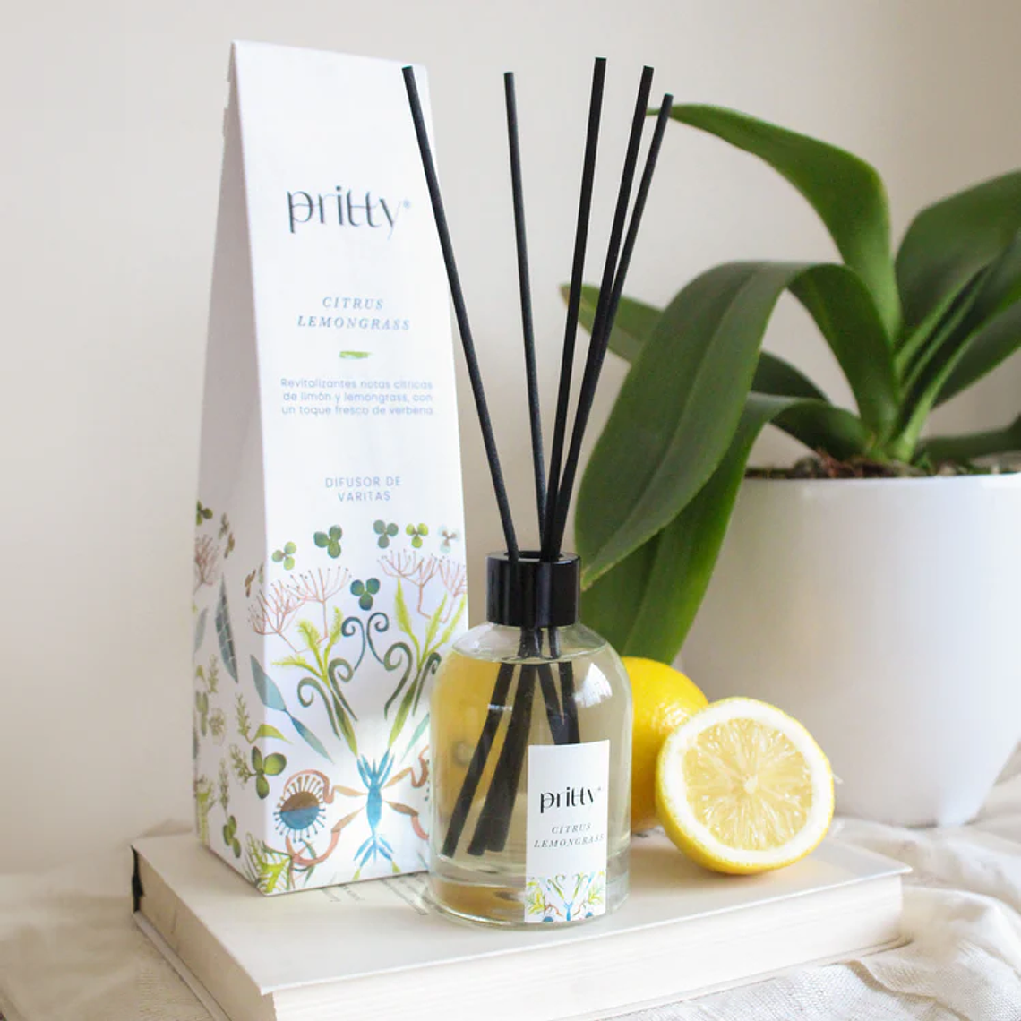 Difusor Varitas Citrus Lemongrass 130 ml 1