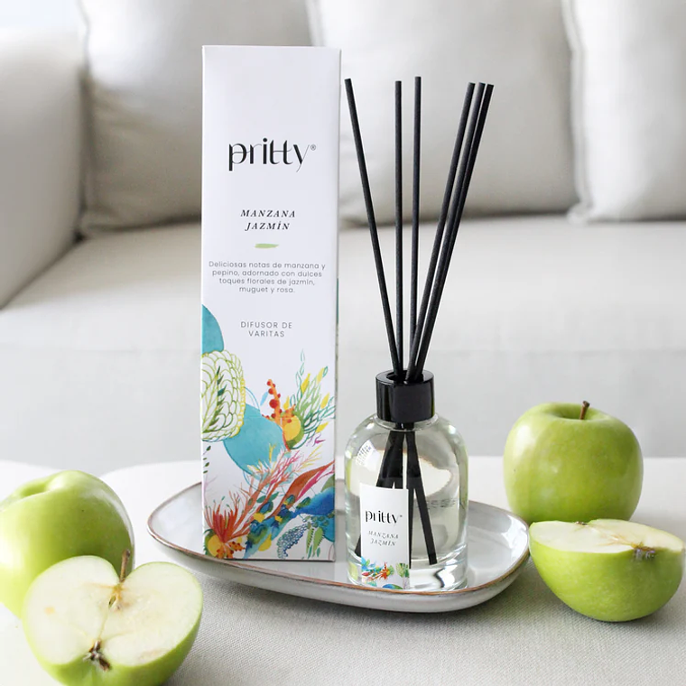 Difusor Varitas Manzana jazmín 130 ml 1