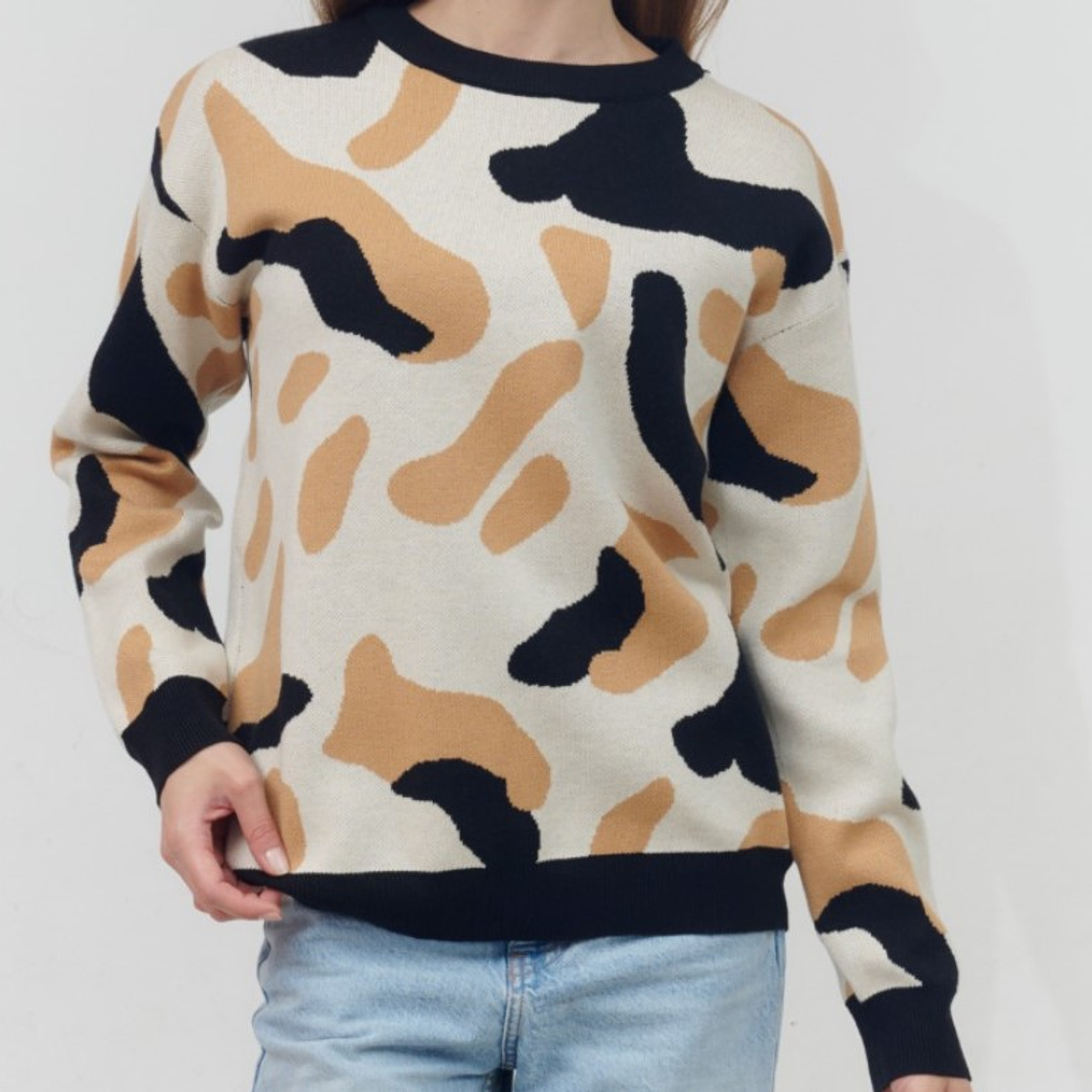 Suéter marca Guinda estándar modelo Formas 1