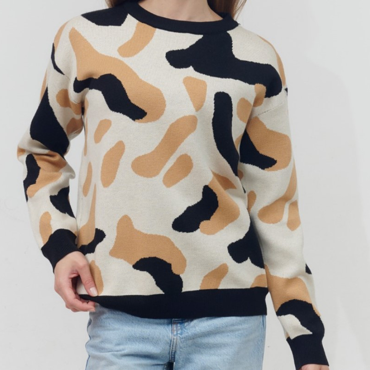 Suéter marca Guinda estándar modelo Formas 1