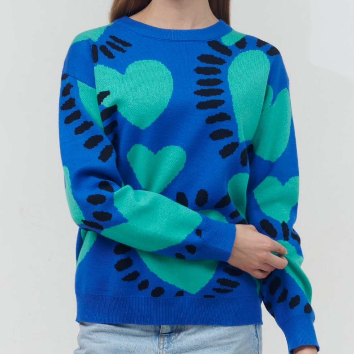 Suéter marca Guinda estándar modelo Heart 1