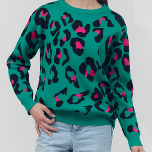 Suéter marca Guinda estándar modelo print A