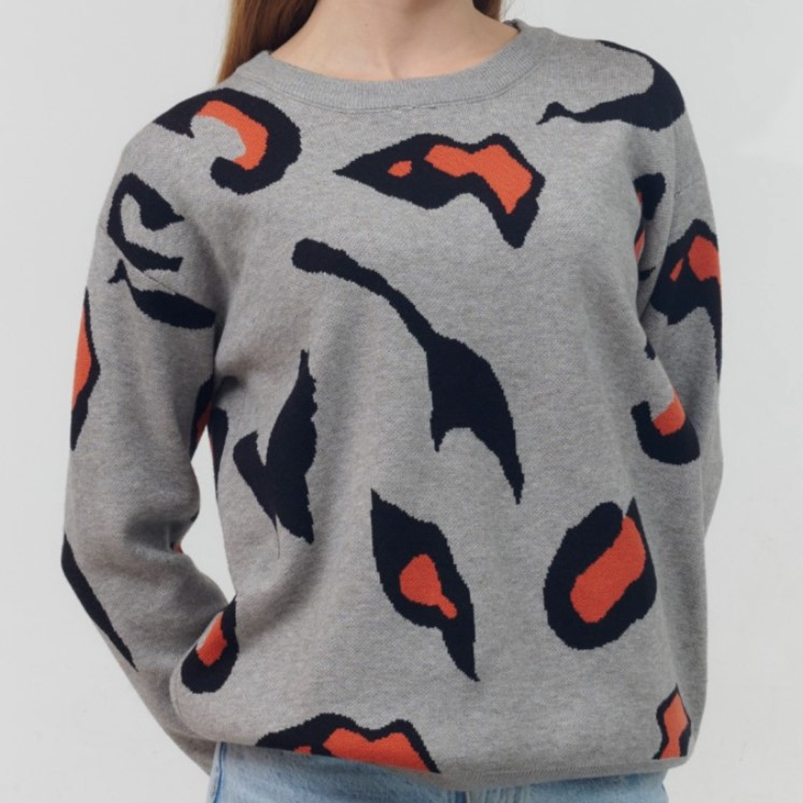 Suéter marca Guinda estándar modelo print B 4