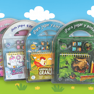 Set para pintar y jugar