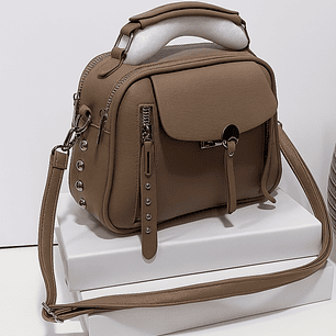 Bolso Taupe Elegance  