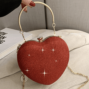Bolso Corazón Glam