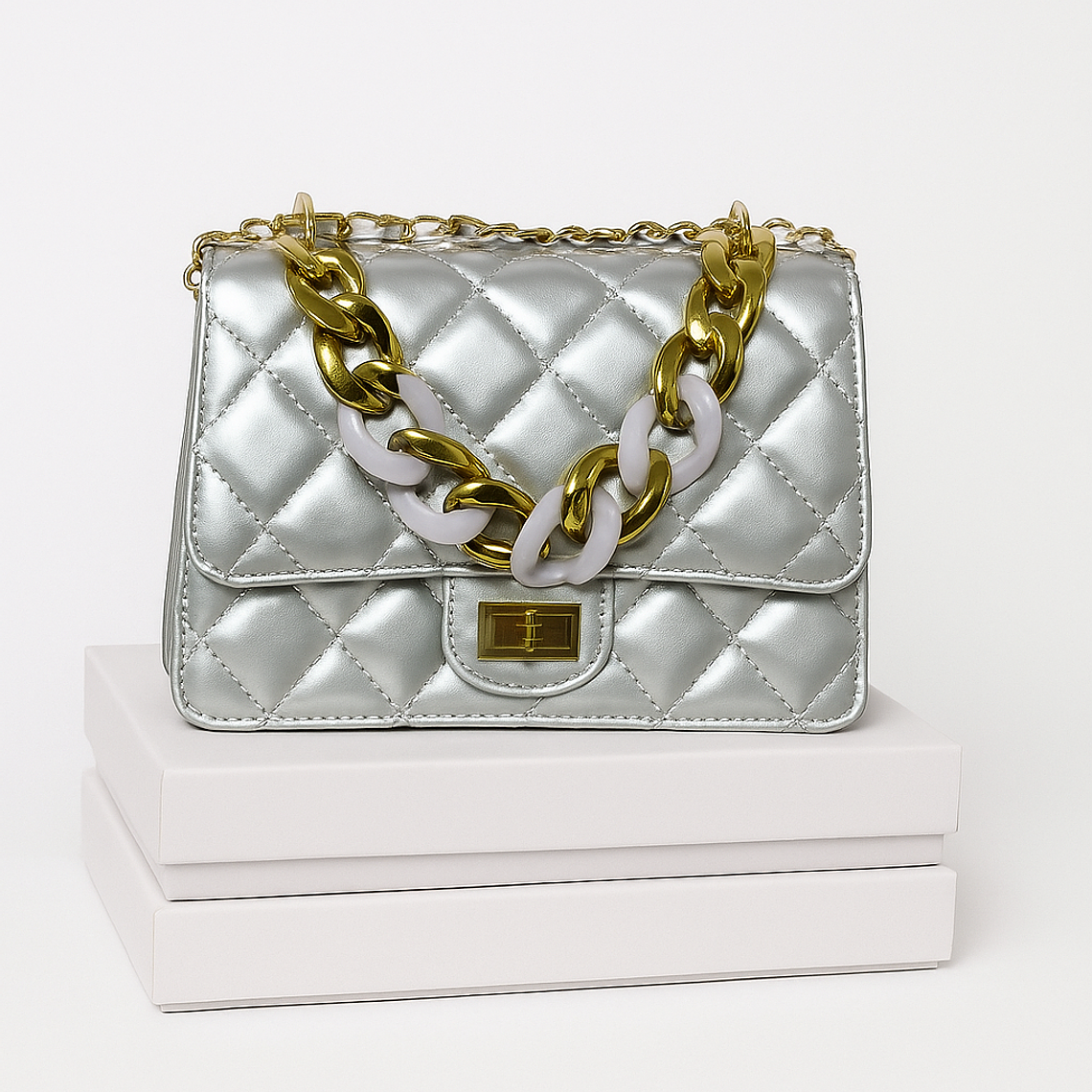 Bolso Silver Glow 1