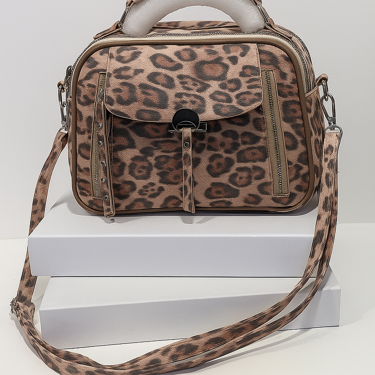 Bolso Animal Print Clásico  1