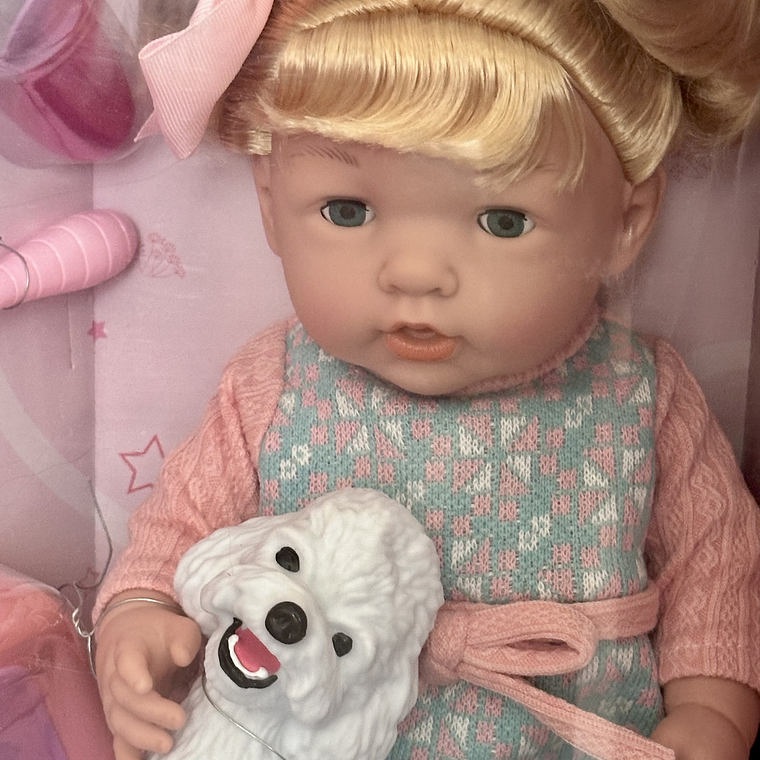 Muñeca “Clara y su Perrito” – Ardana Baby Collection 2