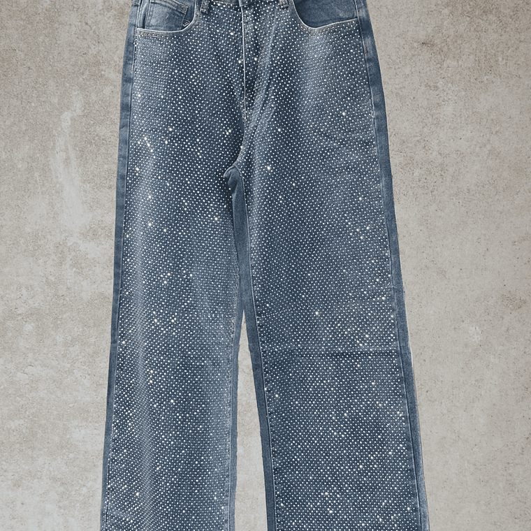 Jeans con Brillos Diseño Italiano 3