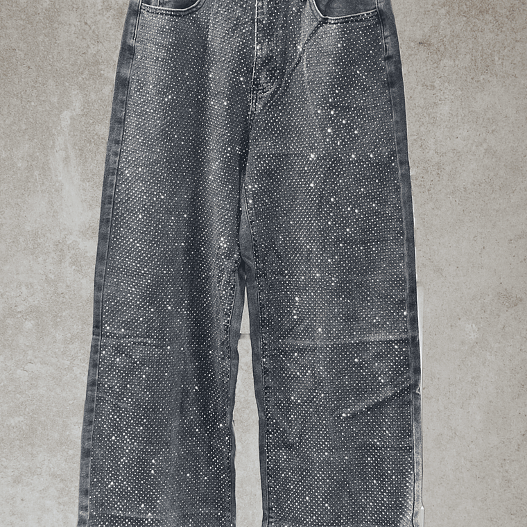 Jeans con Brillos Diseño Italiano 4