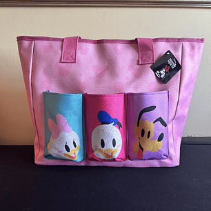 Bolso Grande Disney Friends Rosado