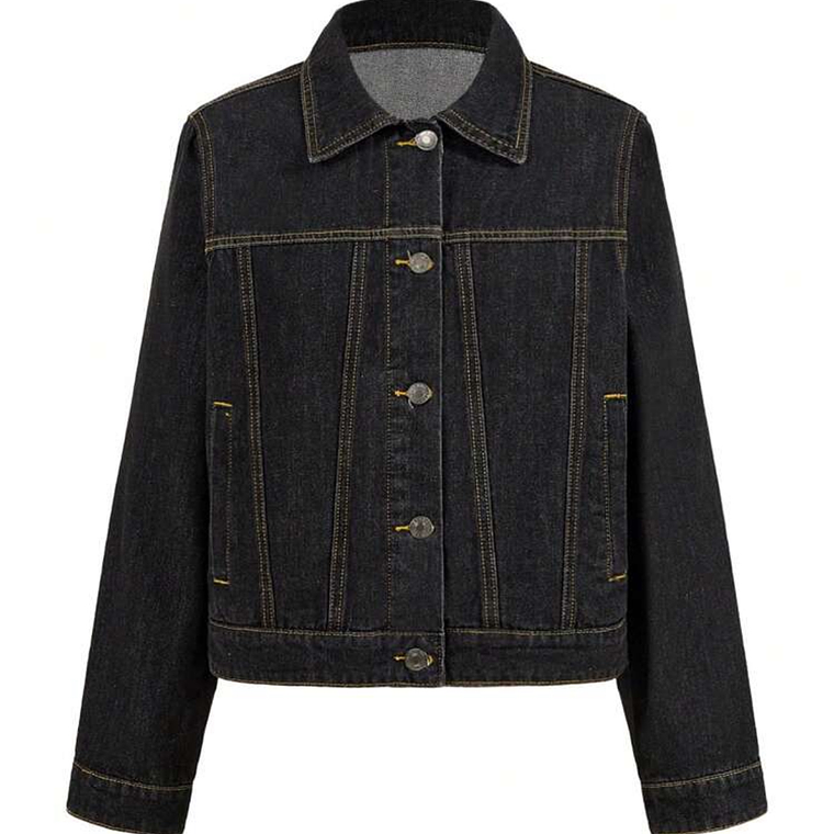 Chaqueta jeans Frida Kahlo (talla L) 2