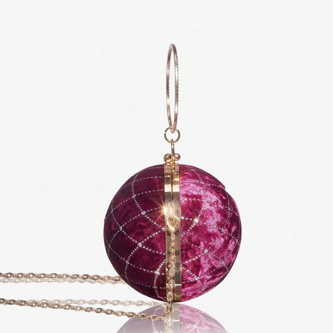 Clutch “Velvet Circle” 3