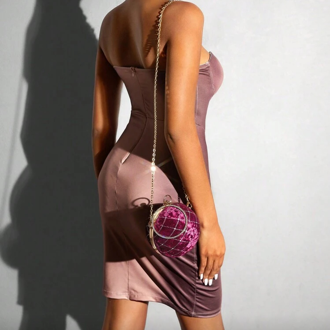 Clutch “Velvet Circle” 4