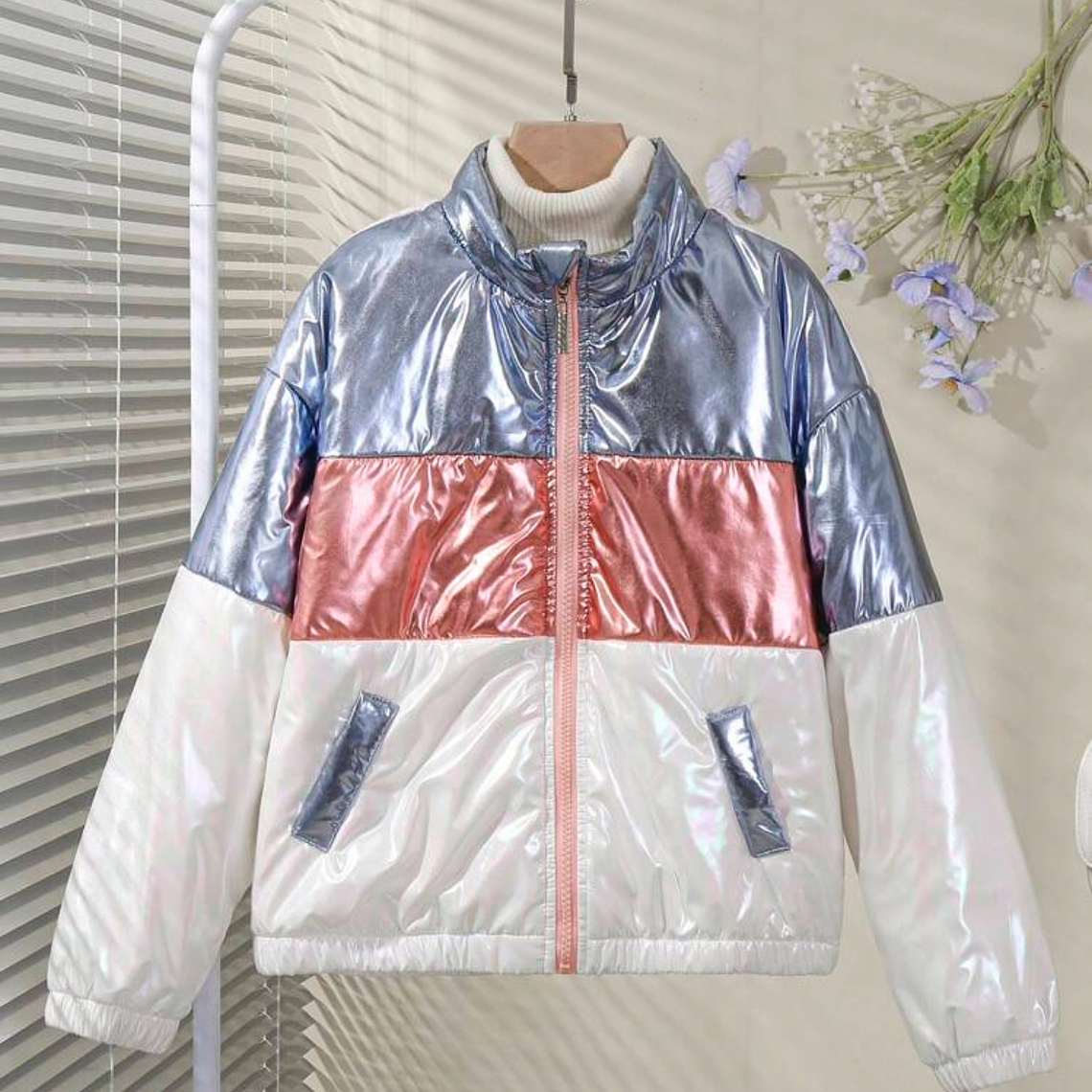 Chaqueta Metalizada “Pastel Dream” (Talla 12) 1