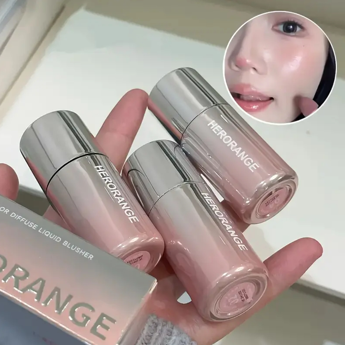 Rubor Líquido Herorange Glow 1