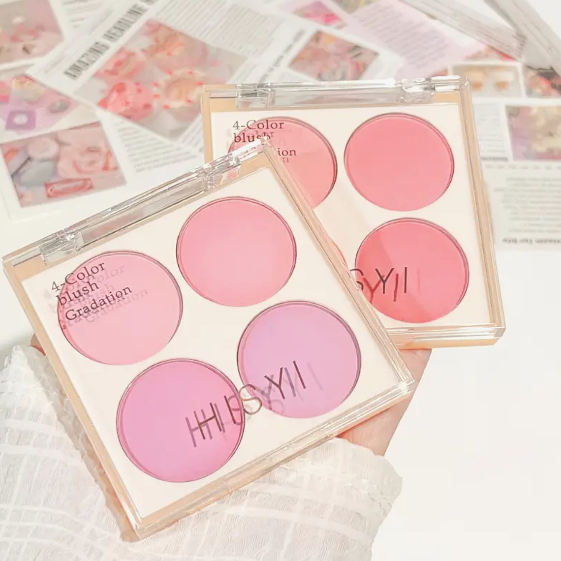 Paleta de Rubores Gradation 4 Colors 1