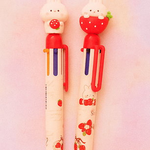 Lápiz 6 Colores Bunny Berry