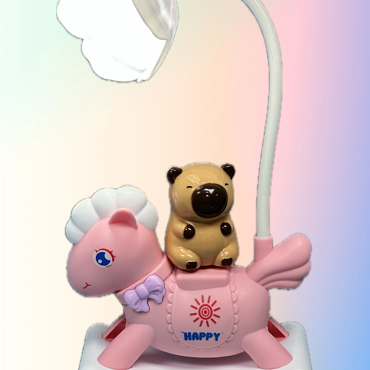 Lámpara Pony con Luz LED y Carga USB 1
