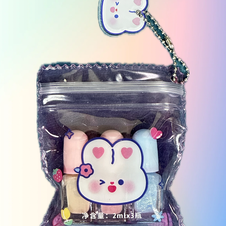 Mini Set de Esmaltes para Niñas (3 unidades) 2