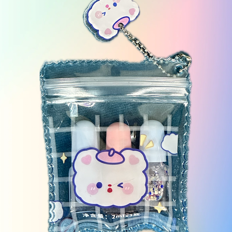 Mini Set de Esmaltes para Niñas (3 unidades) 3