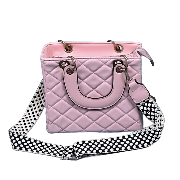 Bolso Rosa “Soft Quilted” 1