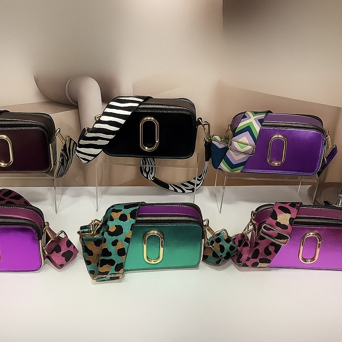 Bolso “Brillo Metálico” 1