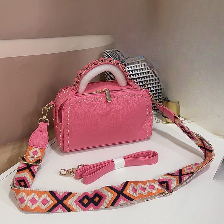 Bolso “Pink Geo” 1