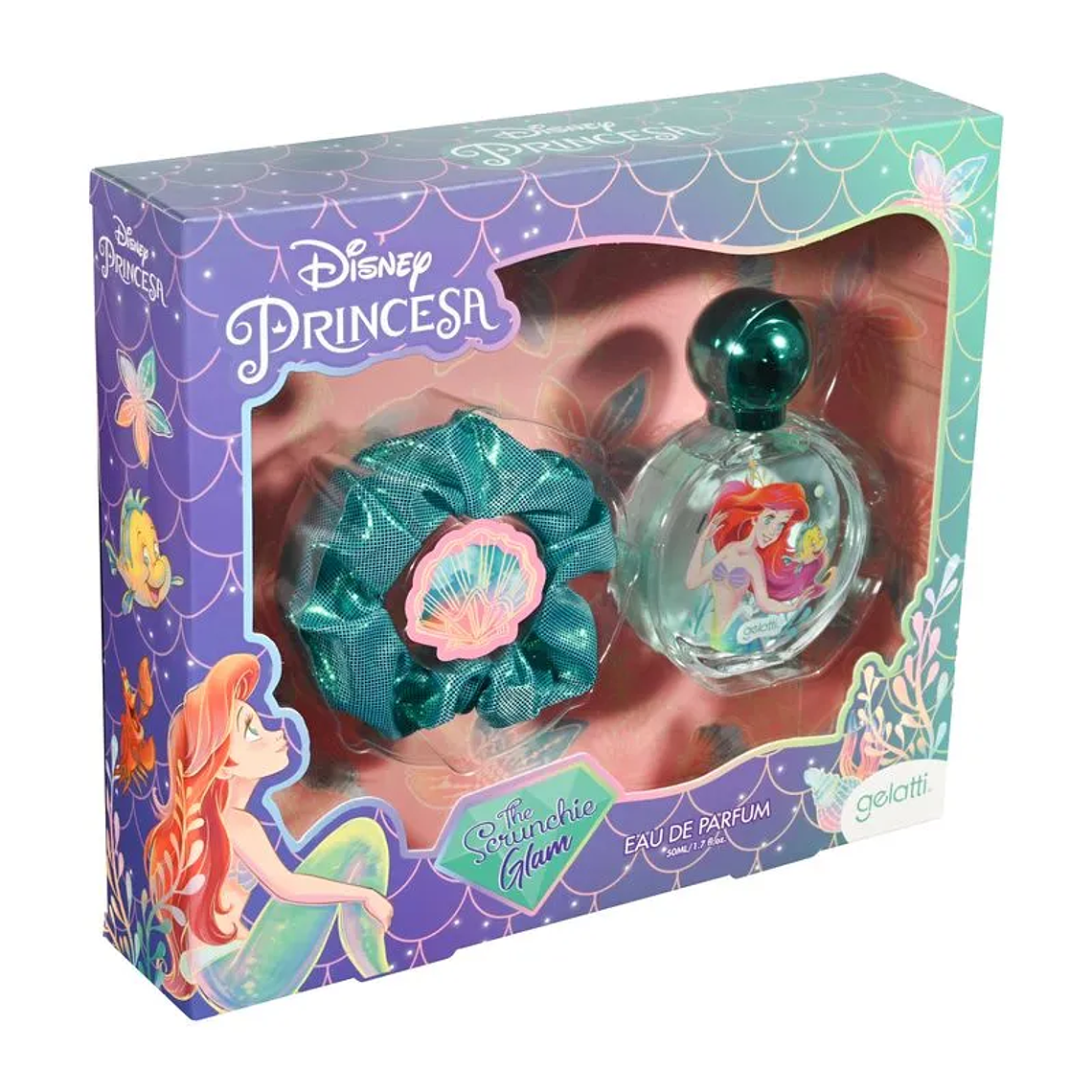 Set Perfume Infantil Ariel + Scrunchie 1