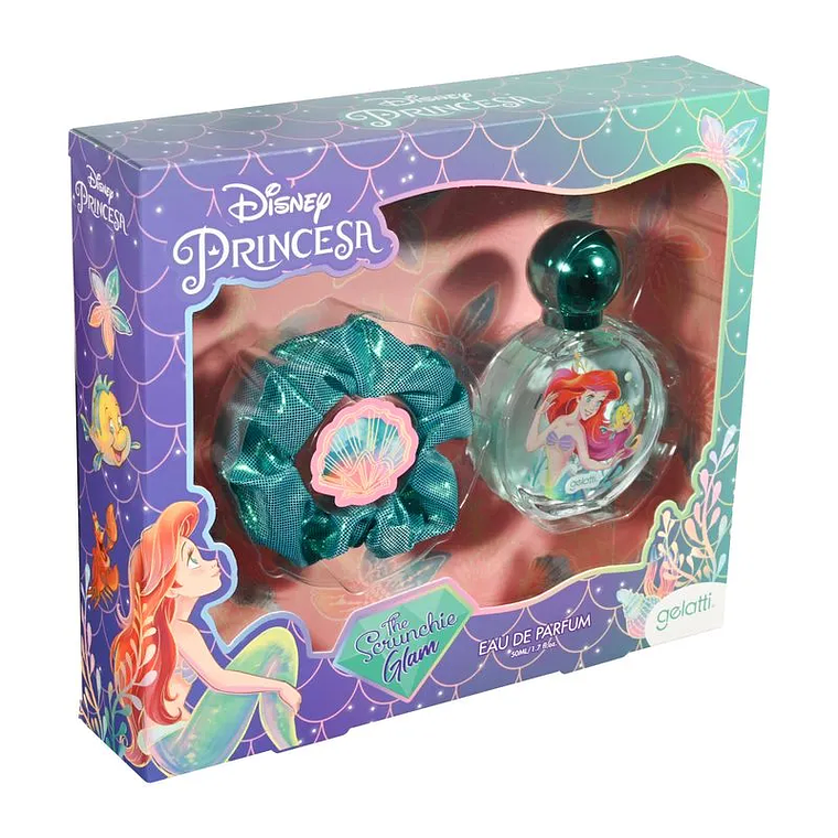 Set Perfume Infantil Ariel + Scrunchie 1