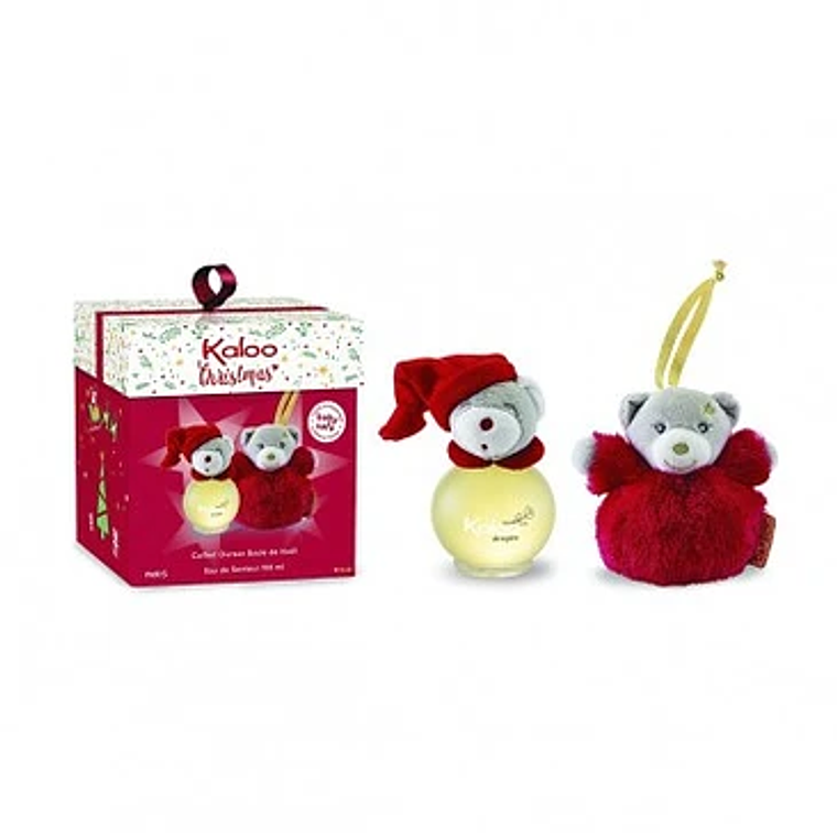 Kaloo Christmas – Edición Navideña con Muñeco Colgante (Rojo)  1