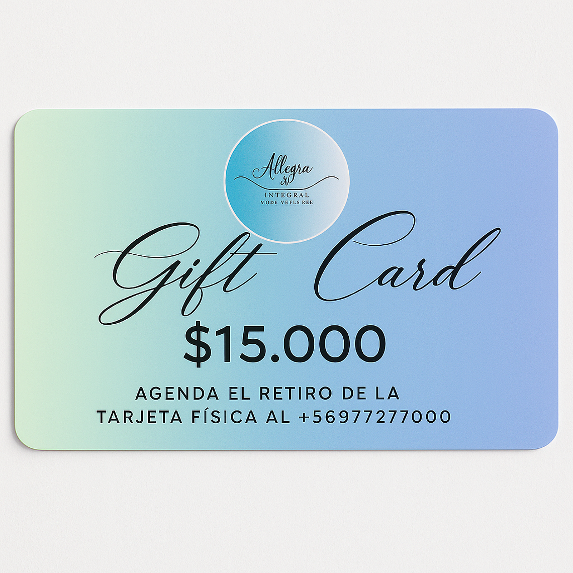 Gift Card Allegra $15.000 1