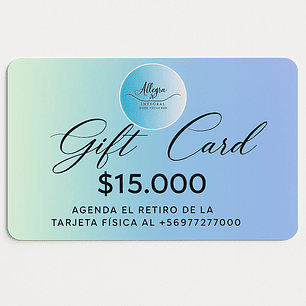 Gift Card Allegra $15.000