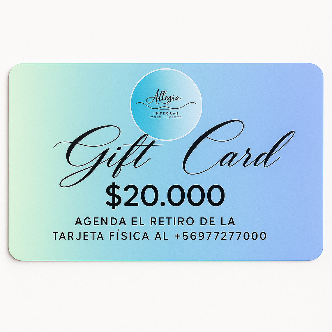 Gift Card Allegra $20.000 1