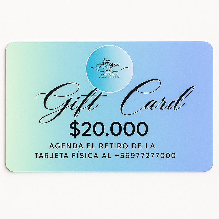 Gift Card Allegra $20.000 1