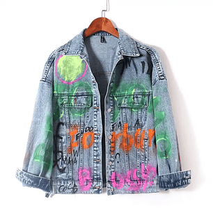 Chaqueta Graffiti Neón