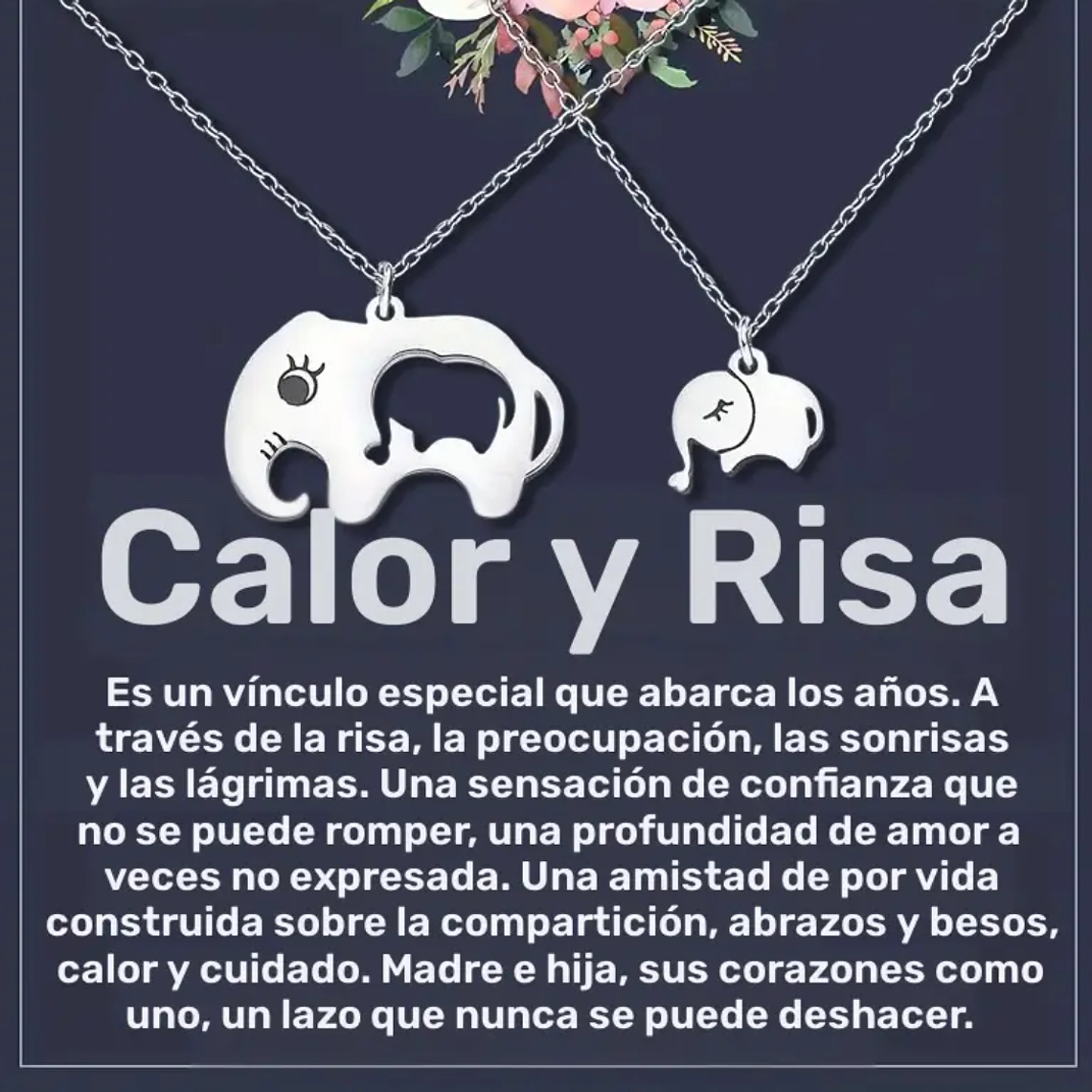 Collar Madre e Hija “Calor y Risa” 2