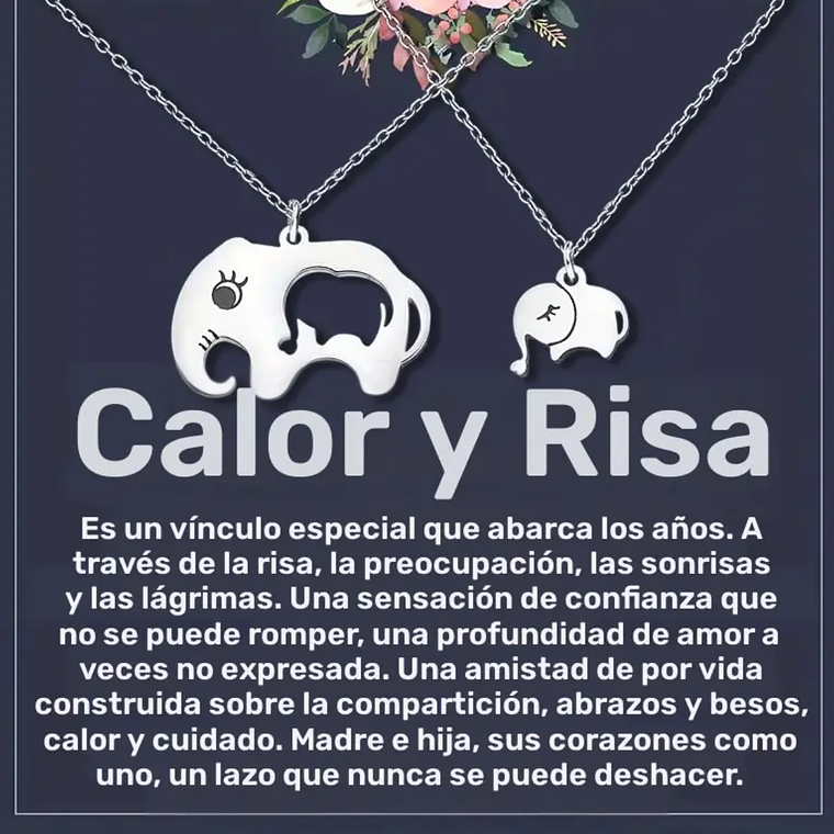 Collar Madre e Hija “Calor y Risa” 2