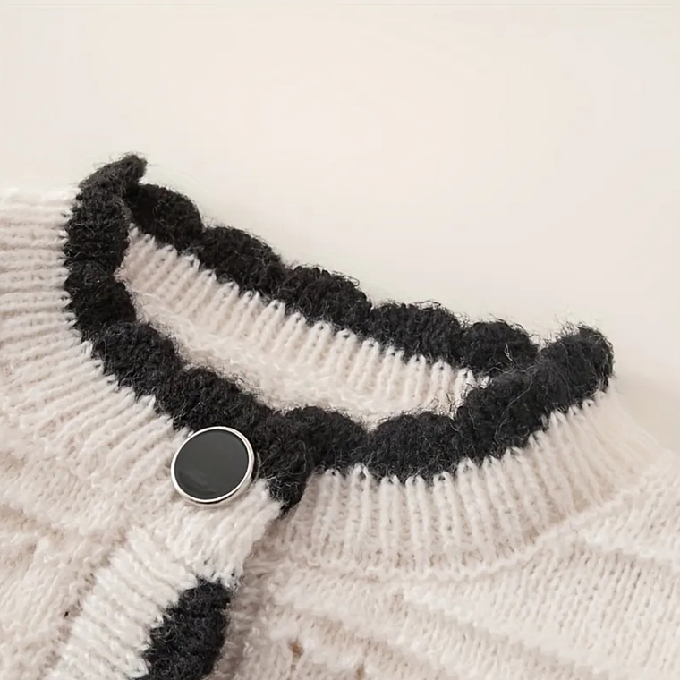 Chaleco corazones negros  2