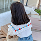 Blusa Blanca Cuello Bordado Multicolor - Miniatura 4