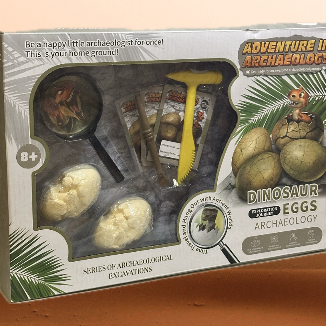 Kit Excavación Huevos de Dinosaurio – Descubre Fósiles Reales 3