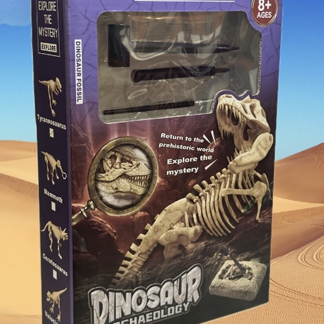 Dinosaurio Arqueológico – Excavación y Fósil Completo 3