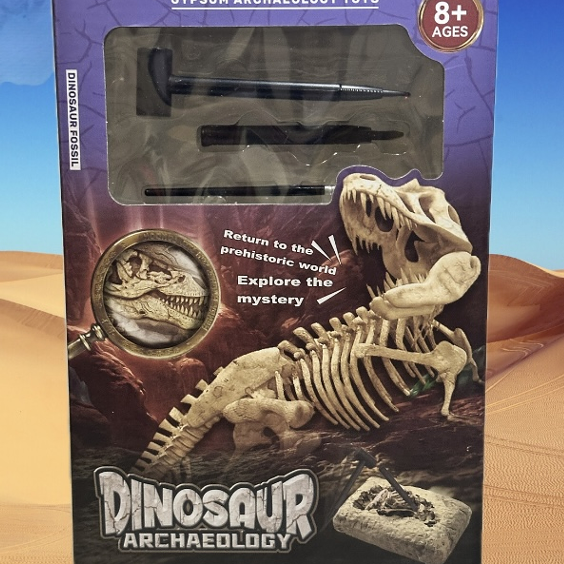 Dinosaurio Arqueológico – Excavación y Fósil Completo 1