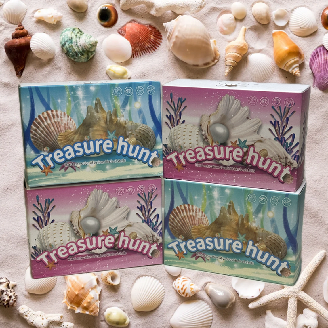 Treasure Hunt – Excavación de Conchitas Naturales 1