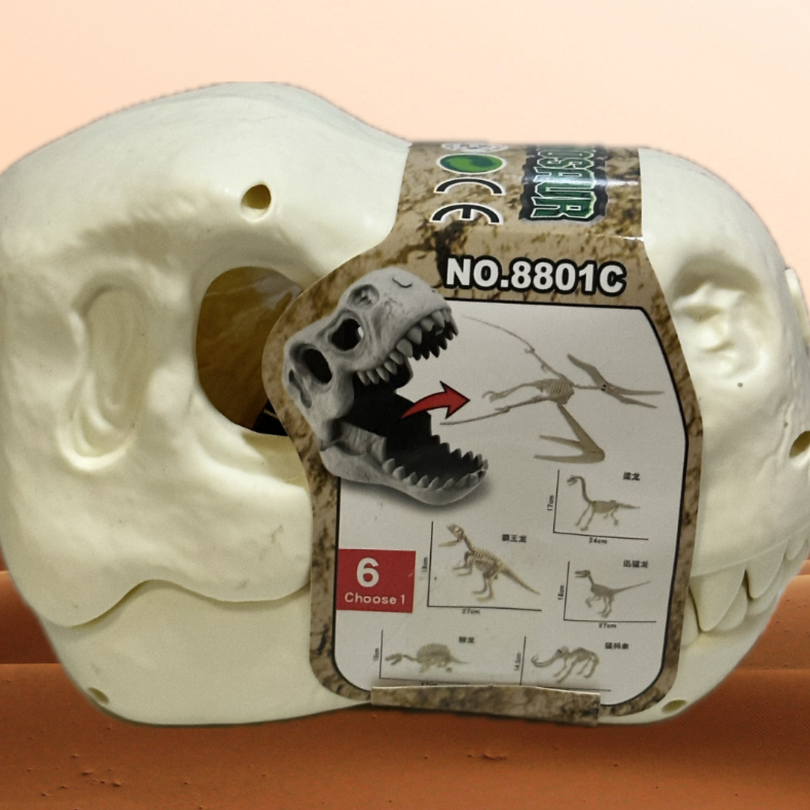 Mini Dinosaur Fossil – Excavación con Herramientas 1