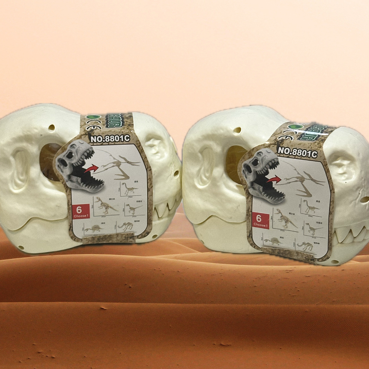 Mini Dinosaur Fossil – Excavación con Herramientas 2