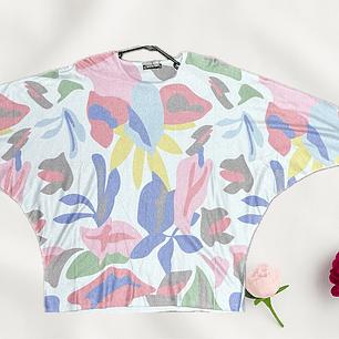 Suéter Oversize Pastel Artístico