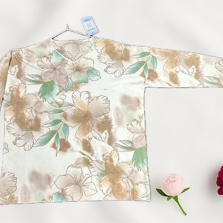 Suéter Floral Acuarela 3